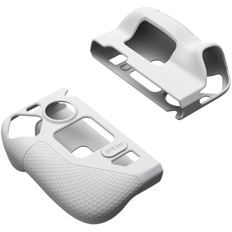 MWS-ForCamping Silicone Grip Protection Case Compatible with Steam Deck, Steam Deck Grip, Steam Deck GripSkin, GripArmor Silicone Sleeve Set (one Left and one Right) - GP0016 Grey - Image 2